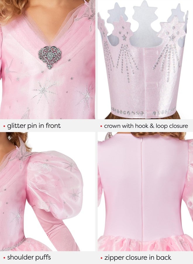 Rubies The Wizard of Oz: Glinda Costume for Kids, Girl's Large - Image 2